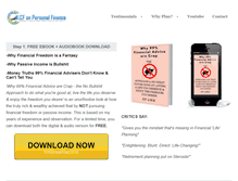 Tablet Screenshot of howtofinancemoney.com